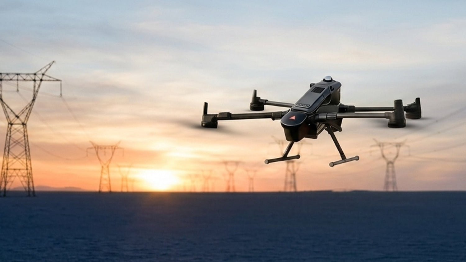 DJI Matrice 400 RTK equipped with Flyfire OWL-M400 parachute system for asset protection