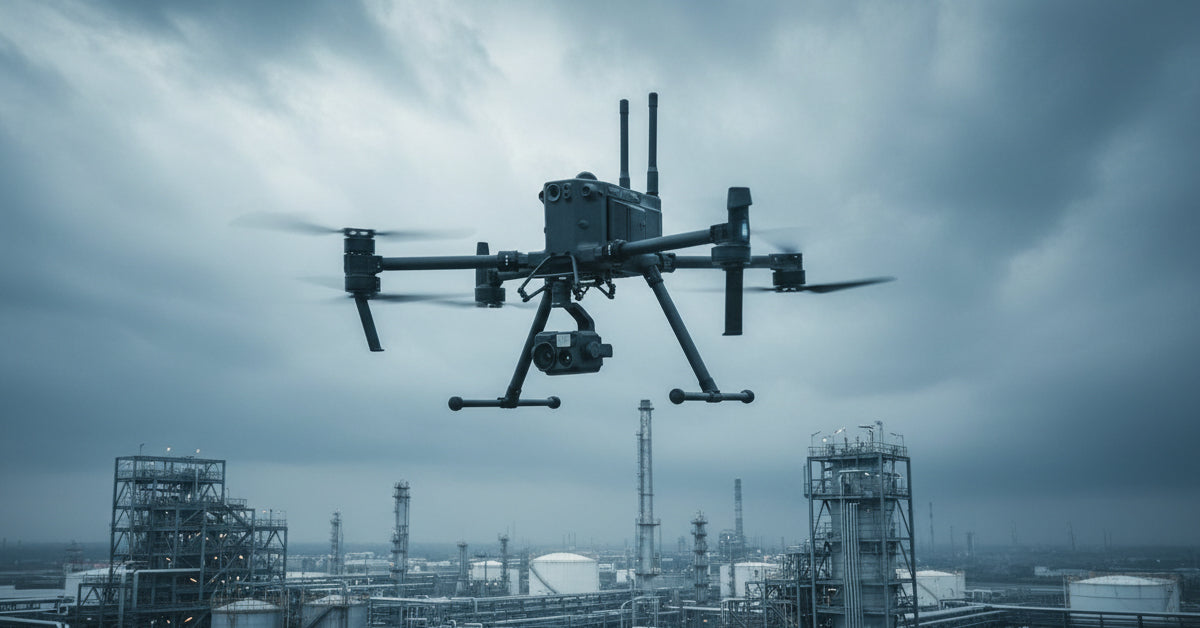 DJI Matrice 350 RTK drone in active enterprise fleet operation