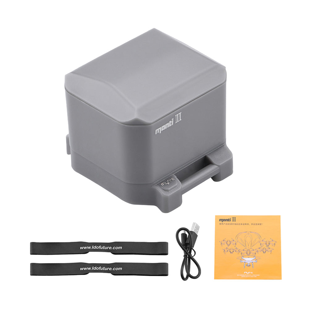 Manti 3 Drone Parachute System (for DJI Mavic) - Complete package including single-pod option